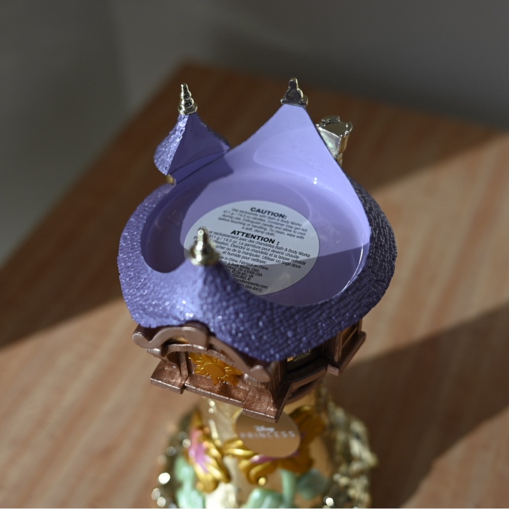 Bath & Body Works Disney Princess Rapunzel Tower Candle Holder - NWT - Picture 2 of 7